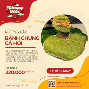 Bánh chưng cá hồi